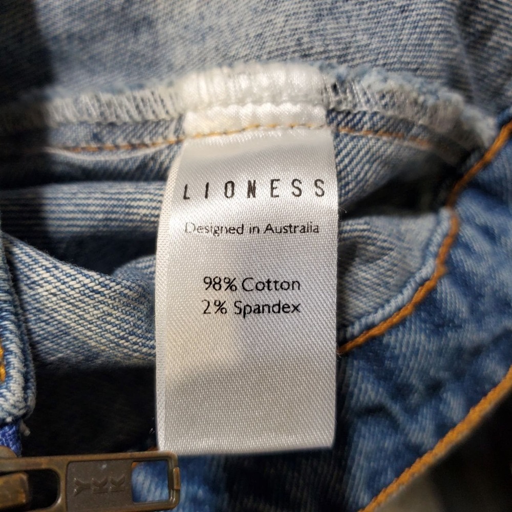 NWT Lioness Rescue Me Pleat Denim Mini Skirt Women XXL Blue Drop Waist Pleated - Picture 9 of 11